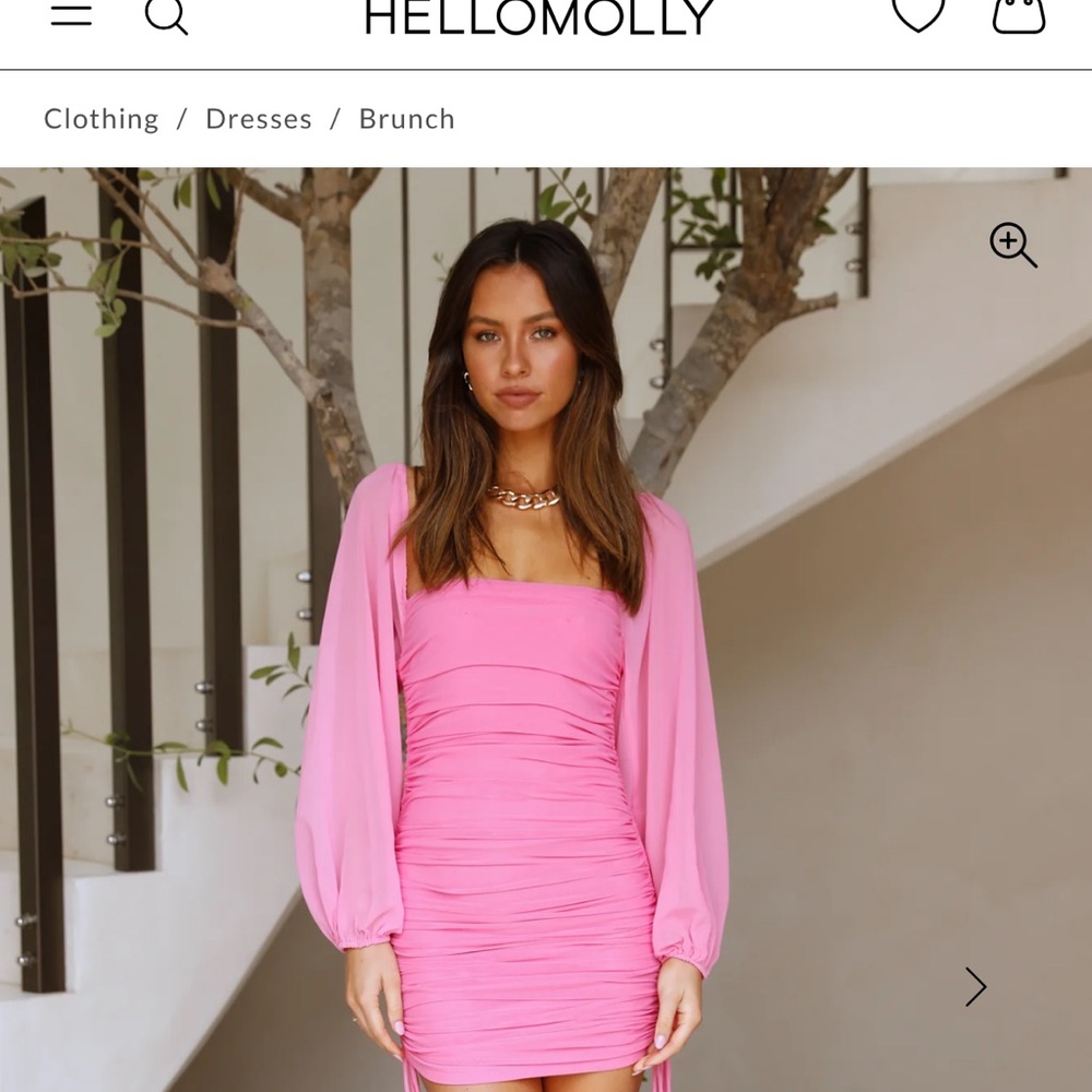 Hello Molly Tangy Bellini Dress Pink